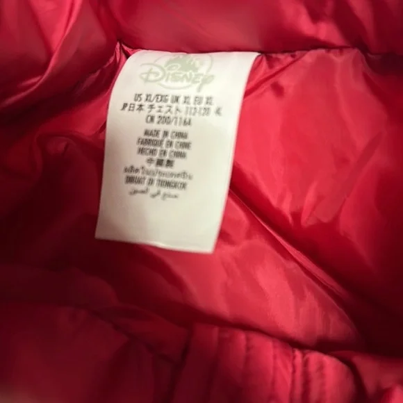 Toy story disney pizza planet puffer jacket xl - Picture 9 of 16